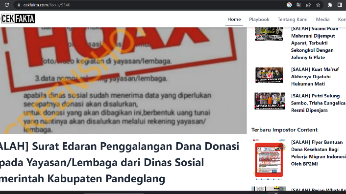 Contoh Berita Hoax yang Pernah Menghebohkan di Indonesia