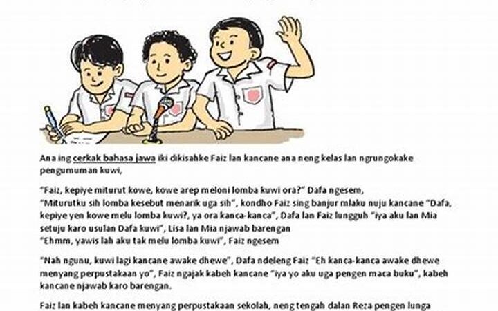 Contoh Cerkak Bahasa Jawa yang Menarik dan Berdampak