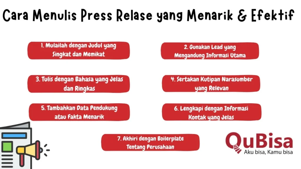 Contoh Press Release dan Cara Menyusunnya yang Efektif