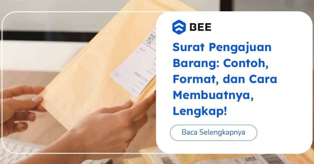 Contoh Surat Pengajuan Barang dan Cara Penyusunannya