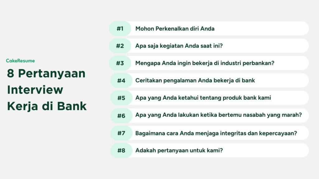 Daftar Pertanyaan Interview Kerja yang Wajib Diketahui