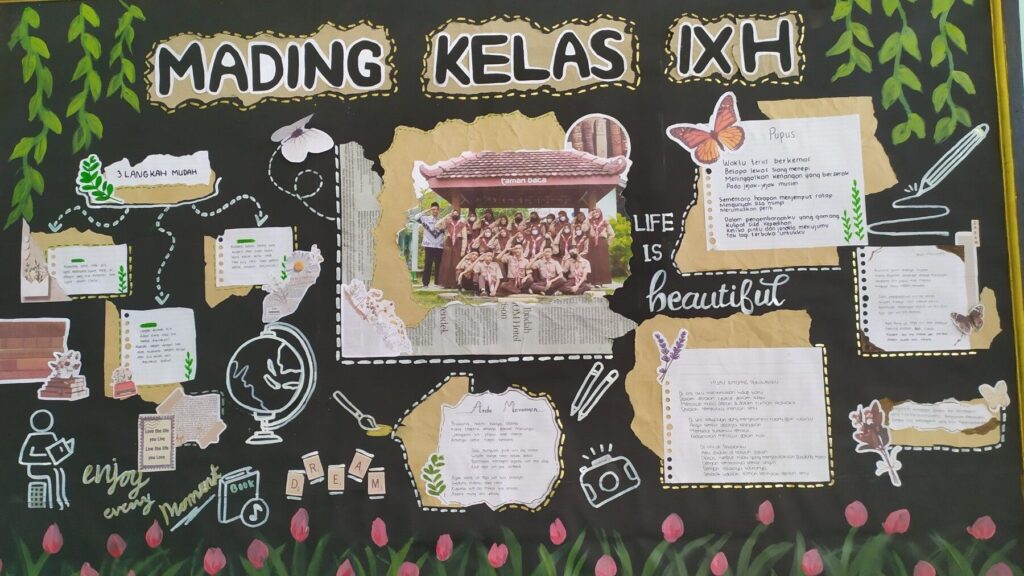 ide-dan-contoh-mading-aesthetic-untuk-sekolah-dan-acara Ide dan Contoh Mading Aesthetic untuk Sekolah dan Acara