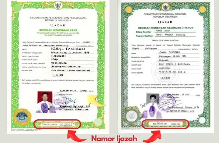 Nomor Ijazah yang Mana? Cara Menemukan dan Menggunakannya