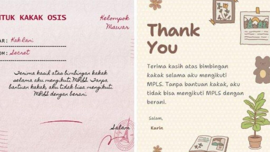 Tips Menulis Surat Buat OSIS Saat MPLS untuk Siswa Baru